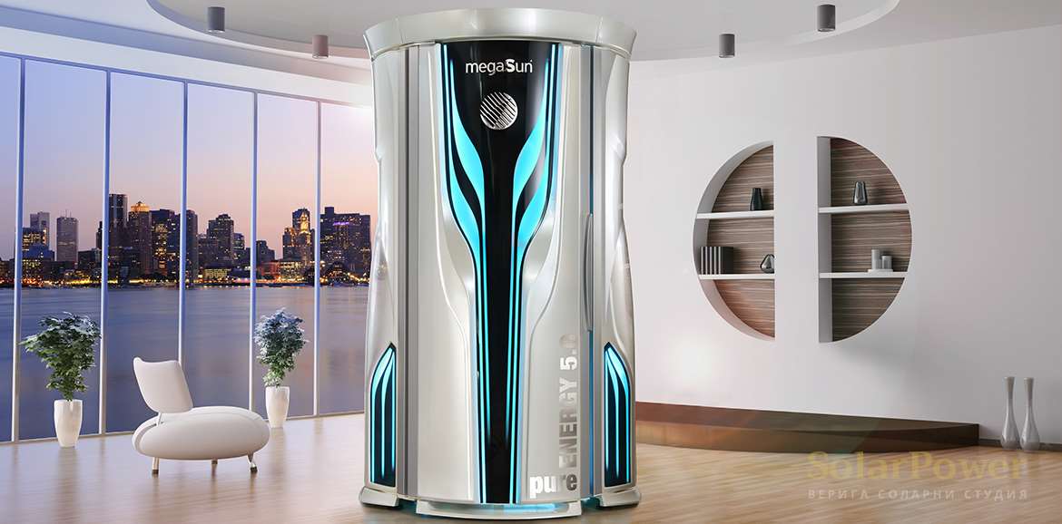 Солариум megaSun Tower pureEnergy 5.0