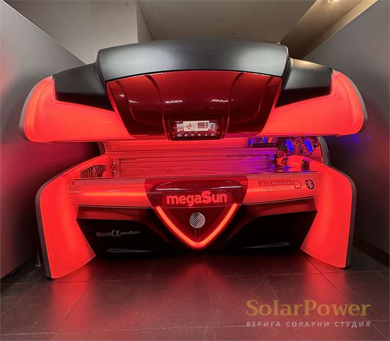 Соларно студио SolarPower Каменица 1 – солариум megaSun 8000 extraSun+