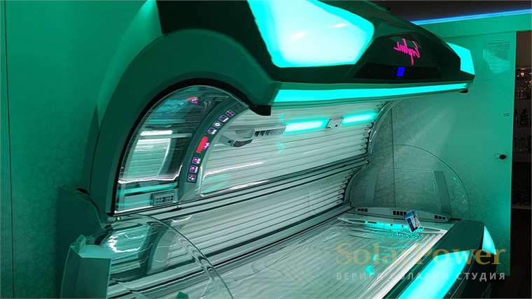 Соларно студио SolarPower Pulse Fitness & Spa Bulgaria - солариум Ergoline Prestige 1400