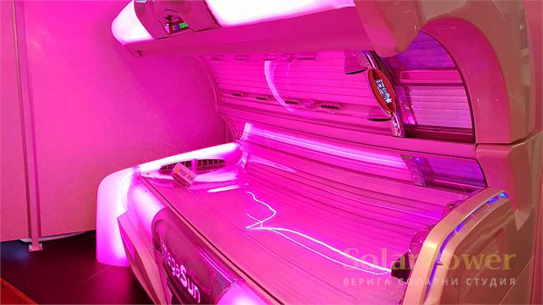 Соларно студио SolarPower Pulse Fitness & Spa Bulgaria - солариум megaSun 7900 Alpha