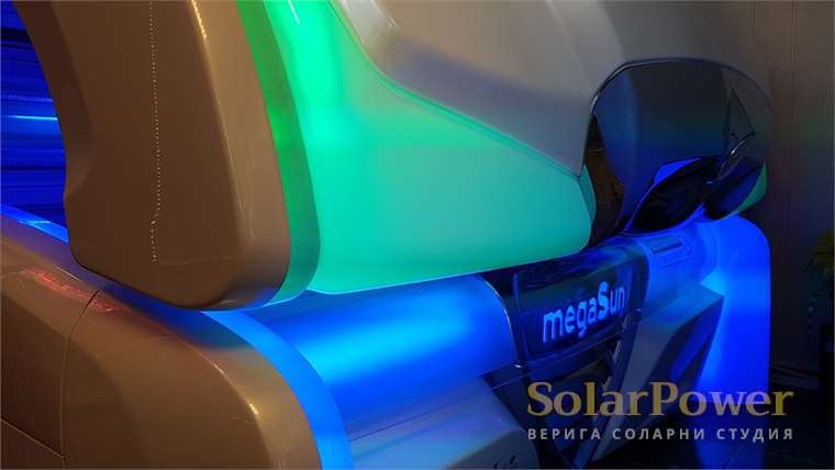 Соларно студио SolarPower Студентски град - солариум megaSun 7900 Alpha Deluxe