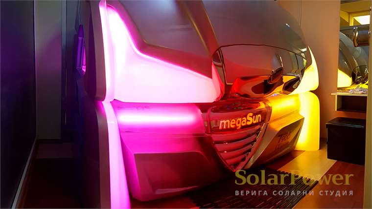Соларно студио SolarPower Младост 1 - солариум megaSun 7900 Alpha intelliSun