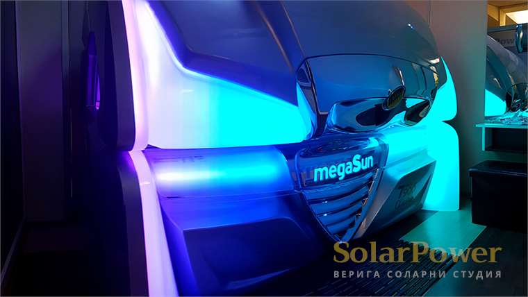 Соларно студио SolarPower Младост 1 - солариум megaSun 7900 Alpha intelliSun