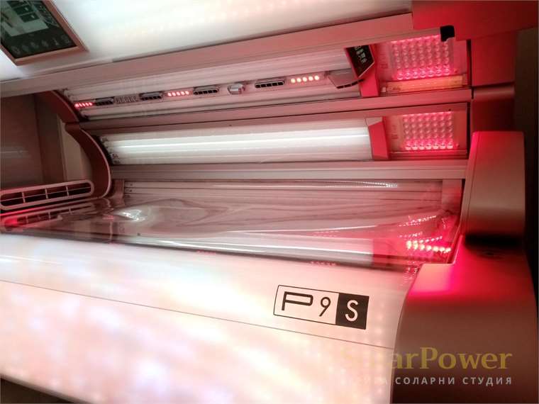 Соларно студио SolarPower Патриарх Евтимий - Солариум megaSun Porsche P9S hybridSun