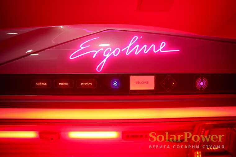 Соларно студио SolarPower София Център - Солариум Ergoline Prestige 1600 - индивидуален избор на тен: нежeн, умерен или интензивен