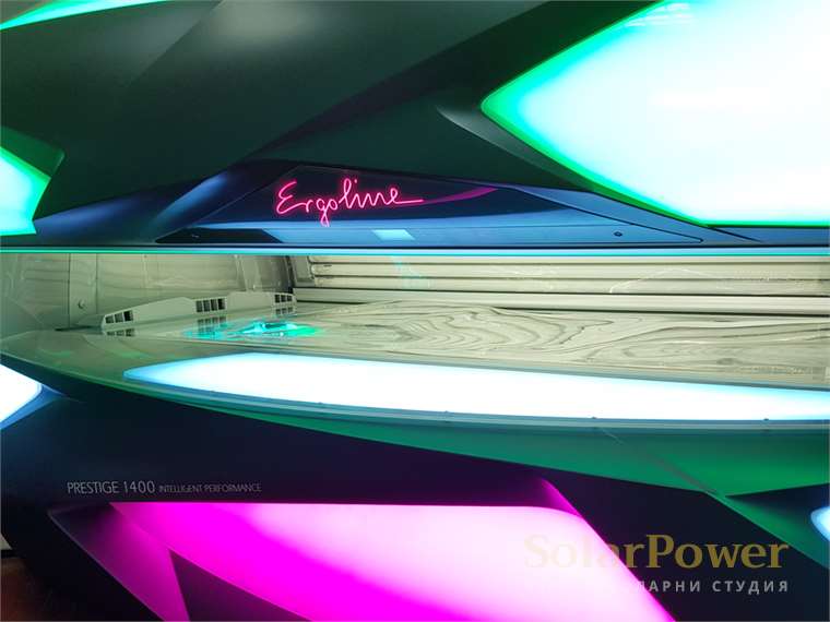 Соларно студио SolarPower Тракия – Ergoline Prestige 1400 Intelligent Performance – Ролс Ройса на солариумите